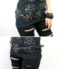 画像8: Pentagram / Silver / ベルト【KILL STAR】 (8)
