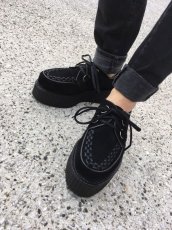 画像5: [取り寄せ]MENS / CREEPER-402S / Black / ラバーソール【DEMONIA】 (5)