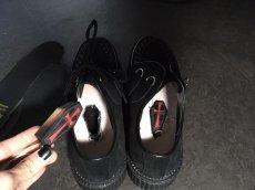 画像10: [取り寄せ]MENS / CREEPER-402S / Black / ラバーソール【DEMONIA】 (10)