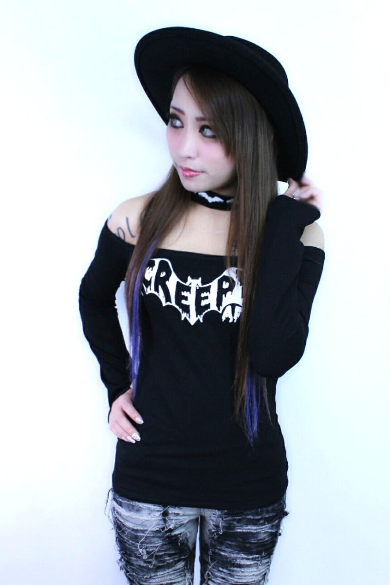 画像3: creepy af/choker top【Rat Baby】 (3)