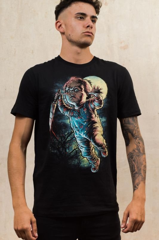 【チャッキー】Tシャツ③ Sサイズ CHUCKY】マルチイラストTシャツ – Ha-Li-C STORE（ハリック