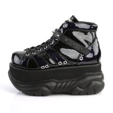 画像3: [取り寄せ]MENS / NEPTUNE-100 / Black Glitter / 厚底スニーカー【DEMONIA】 (3)