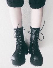 画像10: [取り寄せ]RANGER-301 / 厚底ブーツ【DEMONIA】 (10)