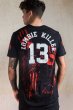 画像2: 【Mens】Zombie Killer 13 / Black / T-Shirt【DSC】 (2)
