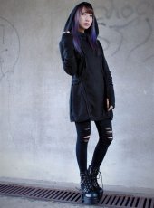 画像8: [取り寄せ]CHARADE-100 / 厚底ブーツ【DEMONIA】 (8)