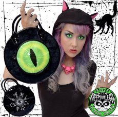 画像4: 🔥SALE🔥EYEBALL BAG BLACK CAT / ショルダーバッグ【KREEPSVILLE 666】 (4)