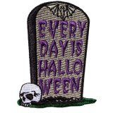 Ever Day Is Halloween / 墓石 / アイロンパッチ【KREEPSVILLE 666】