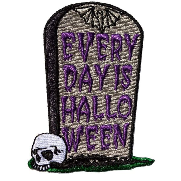 画像1: Ever Day Is Halloween / 墓石 / アイロンパッチ【KREEPSVILLE 666】 (1)