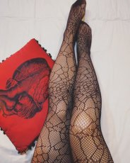 画像7: SPIDER WEB TIGHTS / 網タイツ (7)