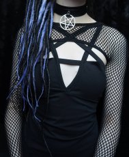 画像10: Bite Me Fishnet Bolero / フィッシュネット【KILL STAR】 (10)