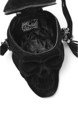 画像5: Grave Digger Skull / VELVET / 闇の頭蓋骨 / バッグ【KILL STAR】 (5)