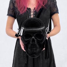 画像9: Grave Digger Skull / VELVET / 闇の頭蓋骨 / バッグ【KILL STAR】 (9)