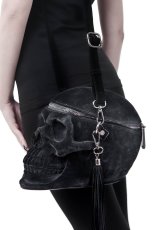 画像6: Grave Digger Skull / VELVET / 闇の頭蓋骨 / バッグ【KILL STAR】 (6)