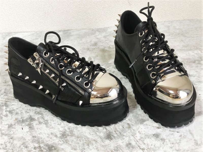 クロ 取り寄せ]MENS / GRAVEDIGGER-04 / 厚底シューズ【DEMONIA