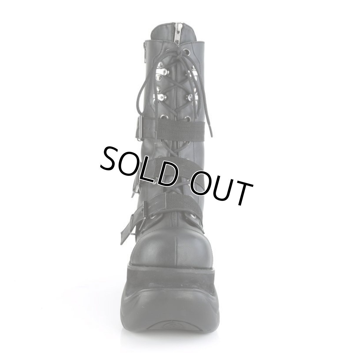 画像2: ⭐即納⭐MENS / BOXER-230 / 厚底ブーツ【DEMONIA】 (2)