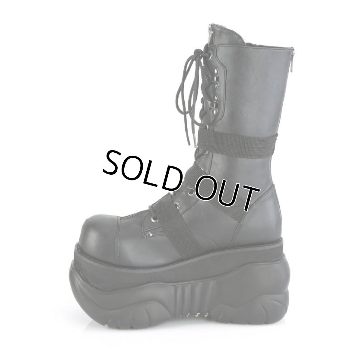 画像3: ⭐即納⭐MENS / BOXER-230 / 厚底ブーツ【DEMONIA】 (3)