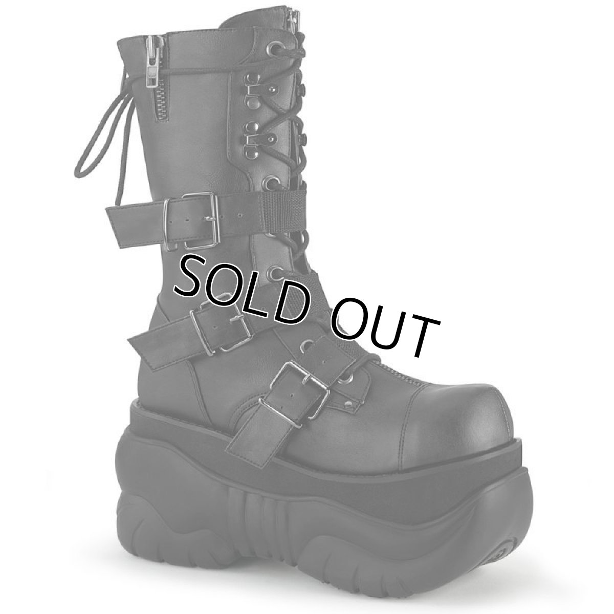 画像1: ⭐即納⭐MENS / BOXER-230 / 厚底ブーツ【DEMONIA】 (1)