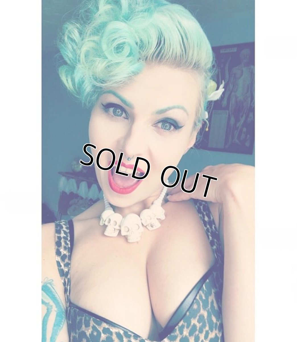 画像3: SKULL COLLECTION / White / ネックレス【KREEPSVILLE 666】 (3)