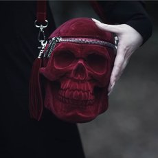 画像6: Grave Digger Skull / BLOOD / 深紅の頭蓋骨/ バッグ【KILL STAR】 (6)