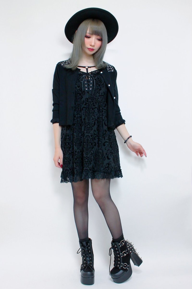 画像15: [取り寄せ]CHARADE-100 / 厚底ブーツ【DEMONIA】 (15)