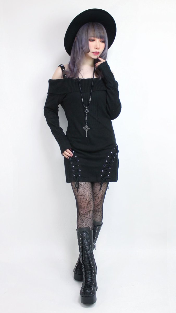 画像3: 🔥SALE🔥JENNY TOP / DARK RED / ニットトップス【Vixxsin】 (3)