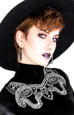 画像3: Black Velvet Top / Snake / トップス【Restyle】 (3)