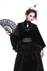 画像4: Gothic black / 扇子【DARK IN LOVE】 (4)