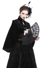 画像2: Gothic black / 扇子【DARK IN LOVE】 (2)