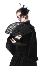 画像3: Gothic black / 扇子【DARK IN LOVE】 (3)