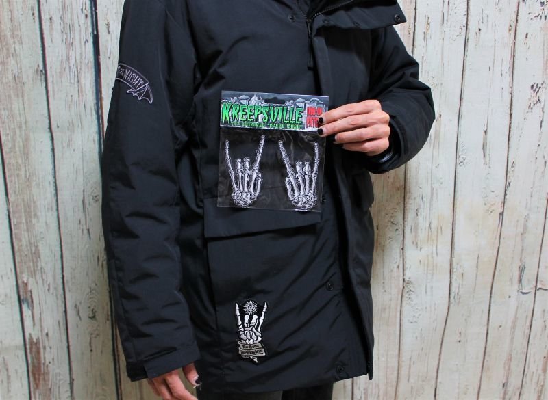 FANGBANGER TEETH / アイロンパッチ【KREEPSVILLE 666】 | Spider Rock Web