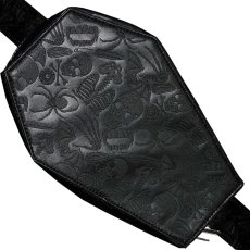 画像3: COFFIN HIP POUCH / ホラー柄 / ボディバッグ【KREEPSVILLE 666】 (3)