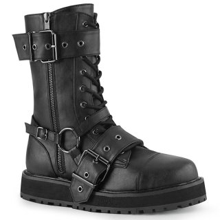 新品未使用⭐️Demonia デモニア 厚底ブーツ 黒24cm M6 楽天市場】demonia デモニア 厚底 ブーツ ショートブーツ ミドルブーツ