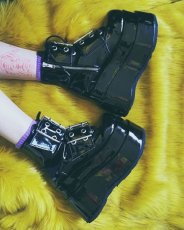画像7: [取り寄せ]BEAR-104 / 厚底ブーツ【DEMONIA】 (7)