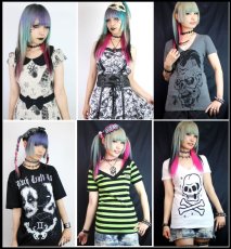 画像8: 縫い痕チョーカー / Black×Silver (8)
