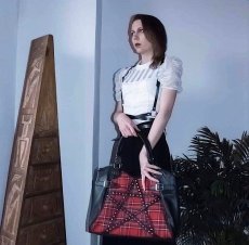 画像10: CALLING OF THE ECLIPSE / RED / ハンドバッグ【Banned Apparel】 (10)