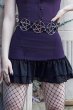 画像4: Adoria Bustle Skirt / PLUM / スカート【KILL STAR】 (4)