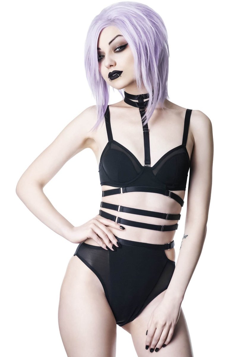 画像3: 🔥SALE🔥Tourniquet Statement Bra【KILL STAR】 (3)