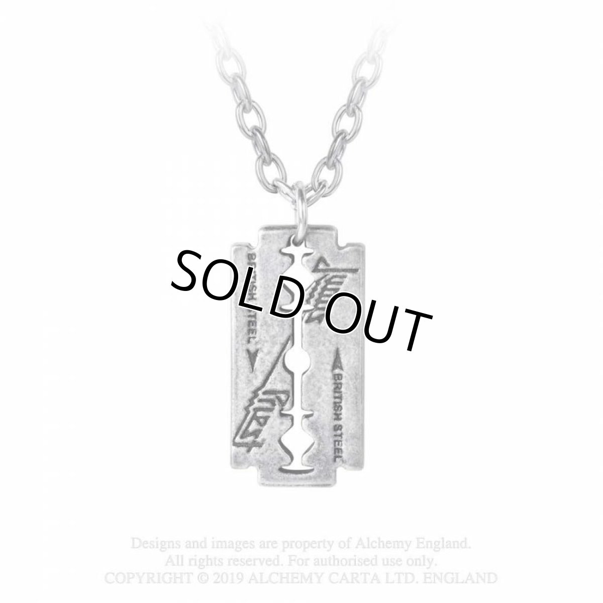 画像1: Judas Priest: Razorblade / ネックレス【Alchemy Gothic】 (1)