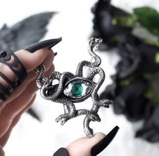 Amazon.co.jp: ALCHEMY GOTHIC Serpent Eye Pendant : Toys & Games