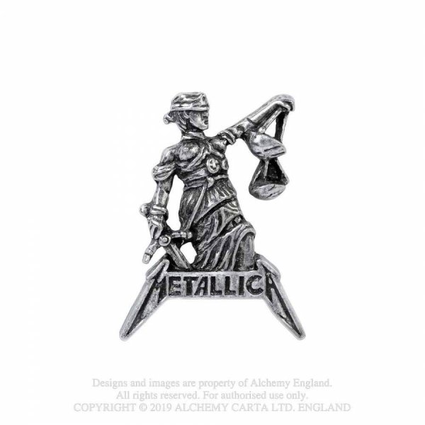 画像1: Metallica: Justice for All/ピン【Alchemy Gothic】 (1)