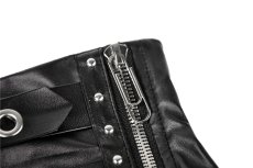 画像12: PU leather zippered / スカート【DARK IN LOVE】 (12)