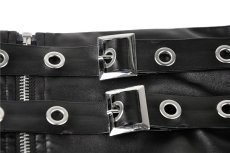 画像11: PU leather zippered / スカート【DARK IN LOVE】 (11)