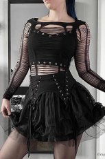 画像1: 🔥SALE🔥Buried Alive Knit Top/トップス【KILL STAR】 (1)