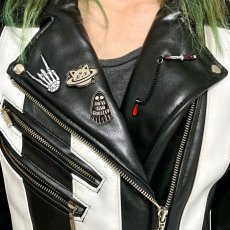 画像2: Goathead Baphomet Enamel / ピン【KREEPSVILLE 666】 (2)
