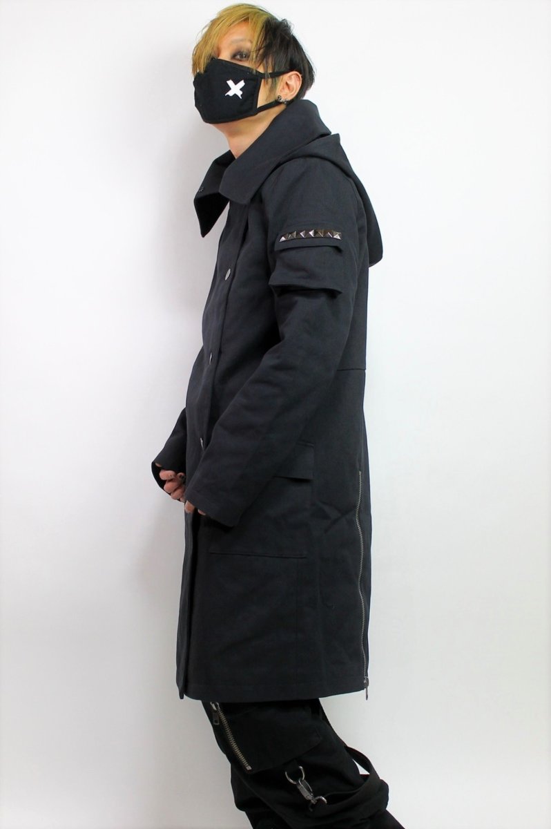 画像12: 🔥SALE🔥REVOLT TRENCH COAT / トレンチコート【FAN ALL FLAMES】 (12)