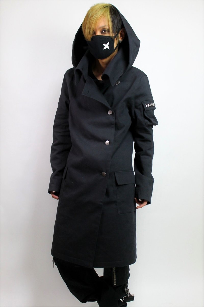 画像10: 🔥SALE🔥REVOLT TRENCH COAT / トレンチコート【FAN ALL FLAMES】 (10)