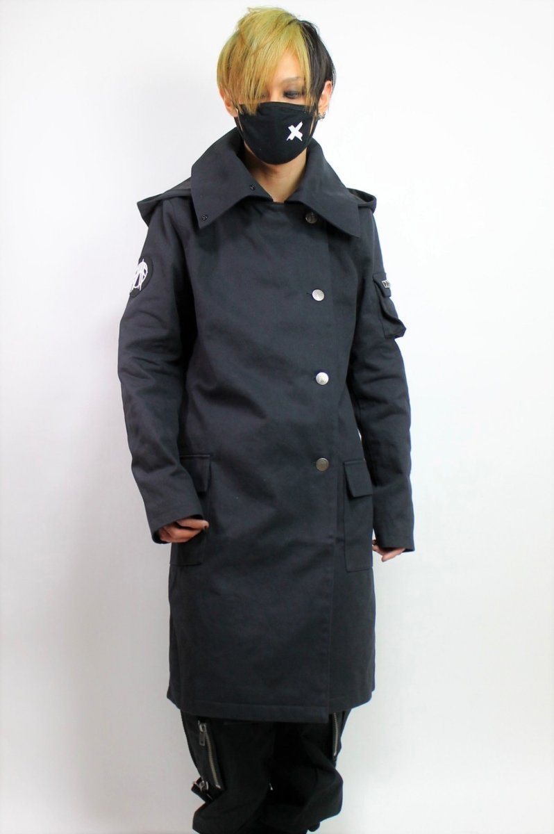 画像13: 🔥SALE🔥REVOLT TRENCH COAT / トレンチコート【FAN ALL FLAMES】 (13)