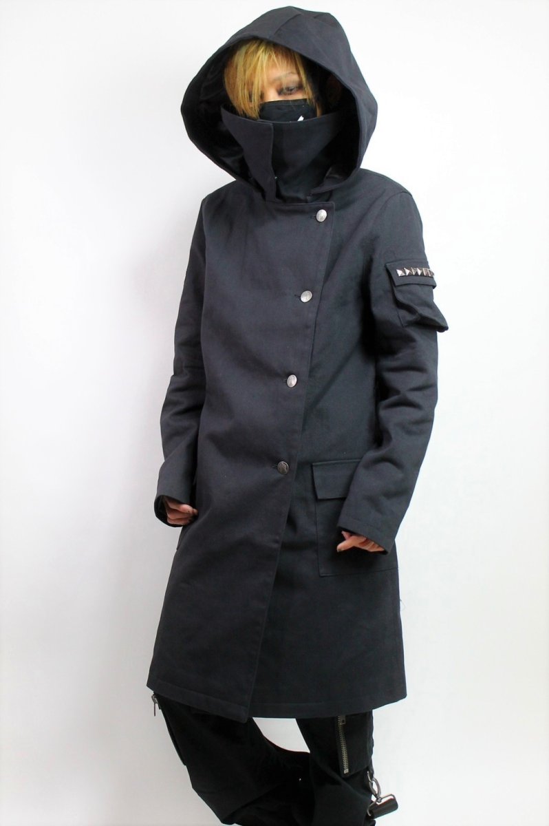 画像9: 🔥SALE🔥REVOLT TRENCH COAT / トレンチコート【FAN ALL FLAMES】 (9)