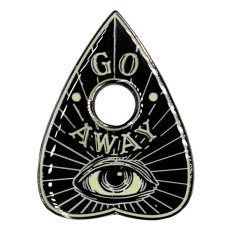 画像2: GO AWAY GLOW PLANCHETTE ENAMEL / ピン【KREEPSVILLE 666】 (2)