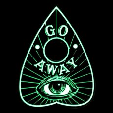 画像3: GO AWAY GLOW PLANCHETTE ENAMEL / ピン【KREEPSVILLE 666】 (3)
